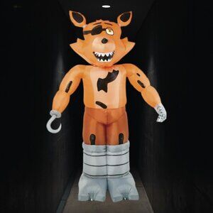 Five Nights at Freddy's 6.5' FOXY Inflatable Animated Halloween Prop Animatronic